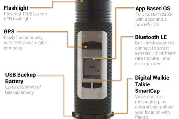 The Fogo smart flashlight is a